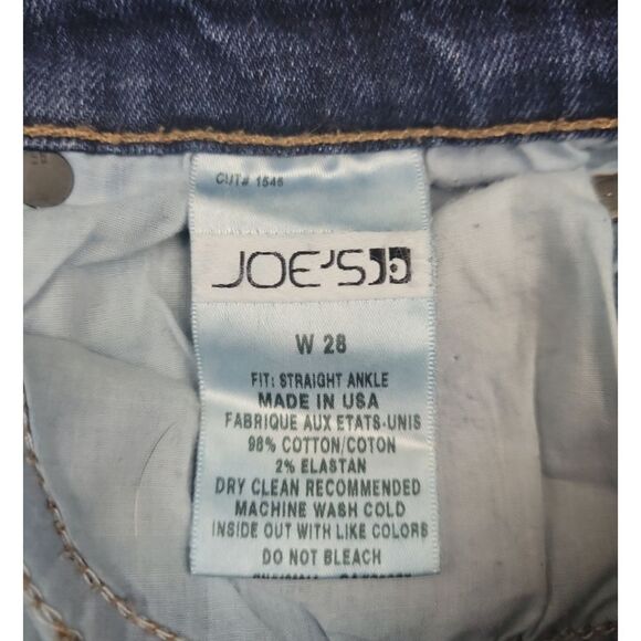 Joe's Jeans The Vintage Reserve Straight Ankle Size 28 - Picture 6 of 6
